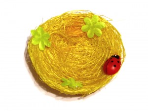 Гніздо 7 см ЖОВТЕ